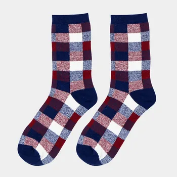 [COSPLACOOL] Nye forår sommer Bomuld gitter classic business Fritid sokker sokker mænd
