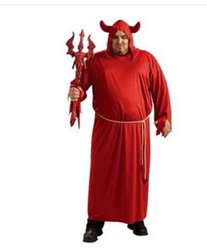 COSplay film Halloween fest tøj djævelen Satan Voksen Red Angel af helvedes ild halloween kostumer til mænd
