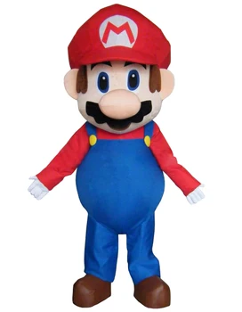 Cosplay kostumer Super Mario Bros. maskot kostume, voksen, smuk aften kjole, der passer