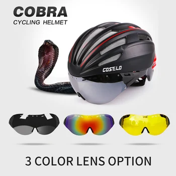 Costelo Cykling Hjelm 4 Farver MTB Mountain Road Cykel Hjelm cykelhjelm Casco Hastighed Airo RS Ciclismo Beskyttelsesbriller Bicicleta