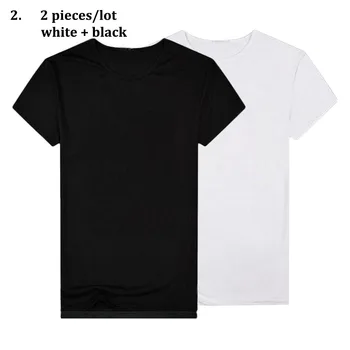 Covrlge 3 Stykker/Masse T-Shirt 2 Stykker/Masse Mænd 2017 Mode Tshirt O-hals Mænd Casual T-shirt Kort Ærme Solid T-shirts MTS313