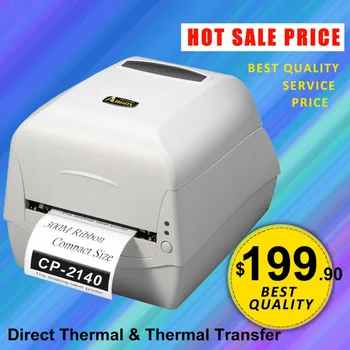CP-2140 Desktop Stregkode Printer Argox CP2140 Direct Thermal & termotransfer Printer kommercielle stregkode etiketprinter