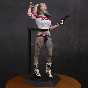 Crazy legetøj Selvmord Trup Harley Quinn 1/6 th Skala Collectible Figur Model Toy 28,5 cm
