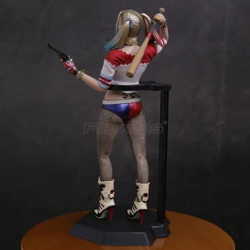 Crazy legetøj Selvmord Trup Harley Quinn 1/6 th Skala Collectible Figur Model Toy 28,5 cm