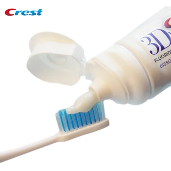 Crest 3D Tandpasta Luxe Hvid Glamourøse Hvid tandpasta Tandpleje mundhygiejne Tandpasta Tandblegning 116g
