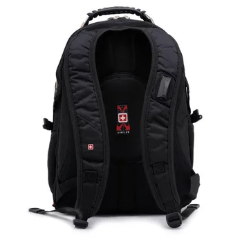 Crossten Top kvalitet Multifunktionelle Schweiziske Laptop Backpack for 15,6 tommer bærbare Alsidig Skoletaske rejsetasker 8112