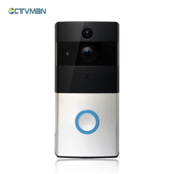 CTVMAN Trådløs Video Dør Telefon HD PIR WIFI Dørklokken Intercom 720P IP-Kamera Batteri Lyd SD-Kort Slot, Offentlig Sikkerhed