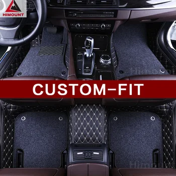 Custom fit bil gulvmåtter for Audi A7 S7 RS7, A8 L S8 A8L A6, A1, A3, A4, A5 og Q3 Q5 Q7 TT MK2 bil styling alle vejr tæppe tæppe liner