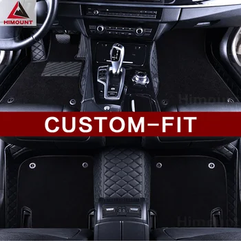 Custom fit bil gulvmåtter for Audi A7 S7 RS7, A8 L S8 A8L A6, A1, A3, A4, A5 og Q3 Q5 Q7 TT MK2 bil styling alle vejr tæppe tæppe liner