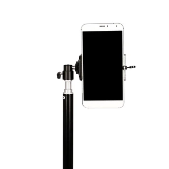 CY Aluminium DV Stativ til Digital Kamera, Webcam Telefon Metal Stativ Stativ Stativ Mount Til iPhone Med Bluetooth-fjernbetjening