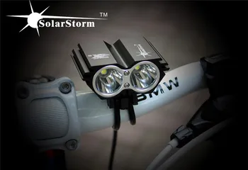 Cykling cykel cykel lys 5000 Lumen 2x XML-U2 LED lygter lamper Til Cykel + 8.4 V batteri + EU/US/UK/AU-Oplader