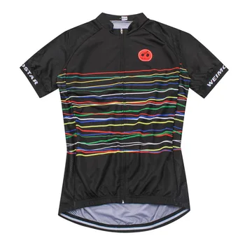 Cykling Jersey 2018 Weimostar Mænd Bike Jersey Toppe Ropa Ciclismo mtb Cykel Cykling Tøj Maillot Sommeren Cykling Bære CD-33