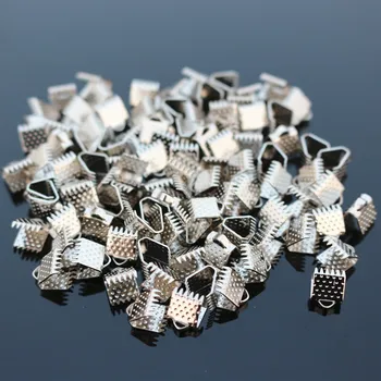 D009 100pcs/pack Smykker Resultater & Komponenter Struktureret endekapper Crimp Beads Lås Passer Jewellry Gør DIY Tilbehør 2017 HOT