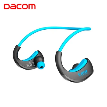 DACOM G06 Trådløse Bluetooth-Hovedtelefoner, Sport Neckband Hovedtelefoner IPX5 Vandtæt Stereo Headset Øretelefoner til iPhone 5 6 7 Samsung