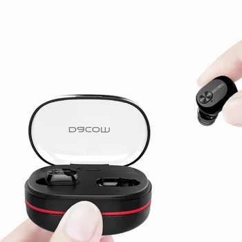 Dacom K6H TWS 4.2 øretelefoner håndfri øresnegl støjreducerende headset stereo trådløse bluetooth hovedtelefoner hovedtelefoner til telefonen