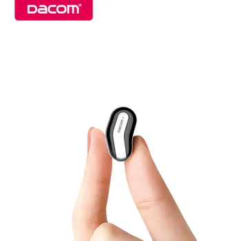 Dacom k8 mono små øretelefoner skjulte usynlige ørestykke micro mini wireless headset bluetooth hovedtelefon hovedtelefoner til telefonen