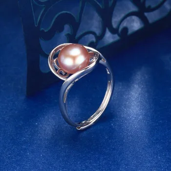 Dainashi designer design og unikke stil i overensstemmelse med den tendens 925 sølv perle resizable ringe fine smykker til kvinder gaver