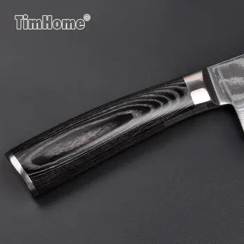 Damascus knive køkken Japansk damaskus vg10 kokkens kniv 67 lag damascus stål køkken knive Timhome
