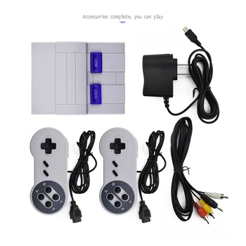 Data Frog Retro Mini Familie TV, Video, spillekonsol 8 Bit TV-Spil Konsoller Bygget I 400 Klassiske Spil Understøtter PAL & NTSC