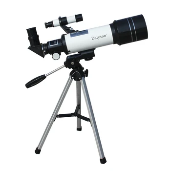 Datyson Monokulare Plads Astronomisk Teleskop Med en Bærbar Stativ Spotting Scope 400/70mm teleskop - 90 eller 45 Vinkel