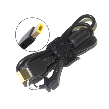 DC Tip Stik Ledning Kabel Til Lenovo IdeaPad Yoga Kvadratiske Stik Oplader Adapter