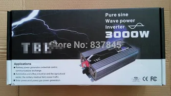 DC12V /24VTo AC110V/220V Pure Sine Wave Inverter USB Bil Elektronisk Tilbehør Solar Inverter TBE 3000watt 3000W Magt Inveretr