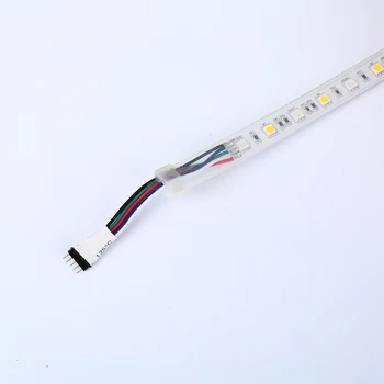 DC24V RGBW led strip light 5050 SMD 12mm PCB 5M 60leds/m led fleksibelt bånd reb stribe lys RGBWW RGB varm hvid Nyeste