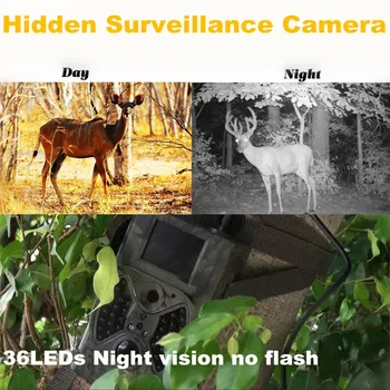 Deer Trail Kameraer jagt 12MP 1080P Foto Fælde Motion udløser Night Vision dyreliv GSM kamera CE-ROHS jagt kamera hc-300 meter