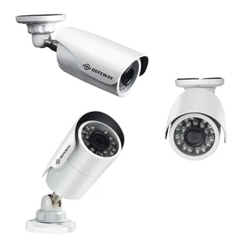 DEFEWAY 16CH 1080P AHD DVR Kit 16 x1080P 2000TVL Night Vision Vejrandig Udendørs Indendørs Video CCTV Sikkerhed Kamera System