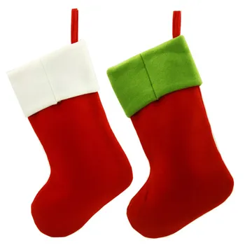 Dejlig 2 stk julestrømpe Nye Mode Tegnefilm Santa Claus, sne mand, Gift Sok Sokker Ornament Jul Dekoration Hot Salg