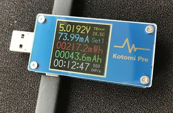 Den Kotomi Premium USB-Spænding Meter USB-Tabel QC/PD Udløser PD Test Meter Kotomi Pre
