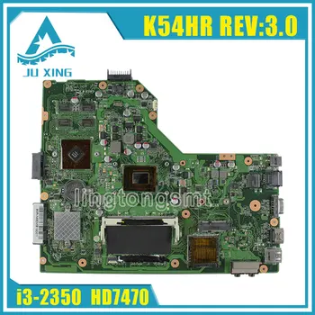 Den oprindelige ASUS X54HR Laptop bundkort X54H X54HR X54HY K54HR REV:3.0 bundkort processor i3 grafisk HD 7470 testet