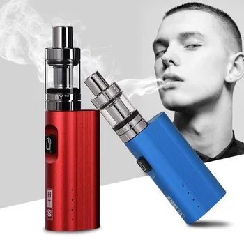 Den originale e-cigaret HT 50W mod Kit Vaporizer 2,0 ml forstøver elektronisk cigaret vape pen kit Tank Vaporizer damp