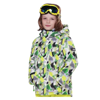 Detektor Børn vinteren ski jakke Boys snowboard jakker vandtæt, vindtæt sne jakke udendørs åndbar varm frakke