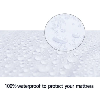 DFH Alle Størrelse vandtæt madrasbetræk Billigste Terry Vandtæt Madras Protector Til seng madras pad og For Anti-mide
