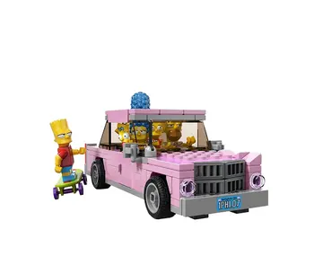 DHL gratis fragt Lepin 16005 Simpsons Hus 2575Pcs Model byggesten Mursten Kompatibel legoing 71006 for børn brithday