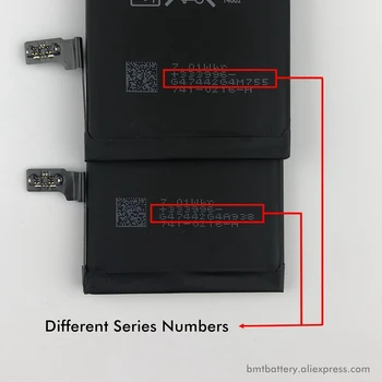 DHL, UPS, 50stk/masse Foxcon Fabrik Batteri til iPhone 6 6G 1810mAh 3.82 V 0 cyklus Oprindelige Ægte