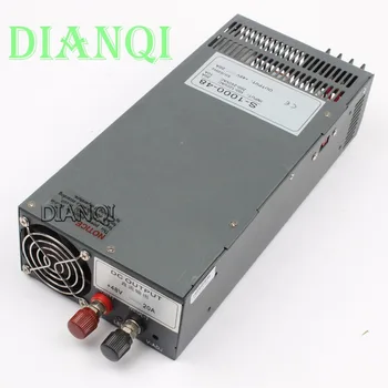 DIANQI S-1000-48 power suply output 48v 1000w 48v 20a strømforsyning transformer ac til dc strømforsyning input-110v eller 220v
