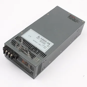 DIANQI S-1000-48 power suply output 48v 1000w 48v 20a strømforsyning transformer ac til dc strømforsyning input-110v eller 220v