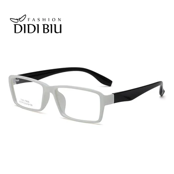 DIDI Rektangel på Hvid Ramme Klare Briller Mænd, som er Fyldt Rim TR90 Titanium Brille Optisk Recept Briller Rammer Lunette H848