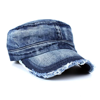 Difanni 2018 Nye Jeans Cap Mænd Kvinder Snapback Militære Denim Caps Hatte Solid Gorras Casquette Chapeu Hat For Mænd