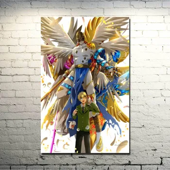 Digimon Adventure Tri Animationsfilm Silke Plakat Print 13x20 cm Billeder Til Stue Indretning Stor Gave 021