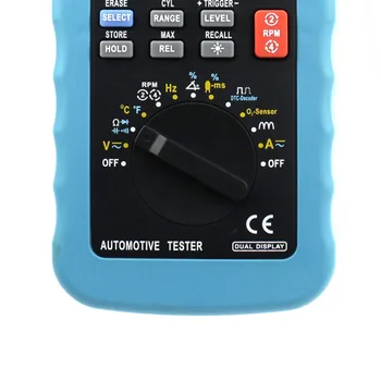 Digital Automotive Multimeter 20A ACA/DCA LCD-Autorange Automotive Tester O2-sensor Temp.RPM Bo Vinkel alle-søn EM135 Moderne