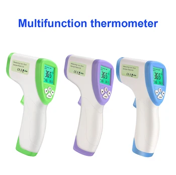 Digital Baby Termometer krop infrarød termometer til voksne børn, pande termometer infrarød temperaturføler DT-8809C