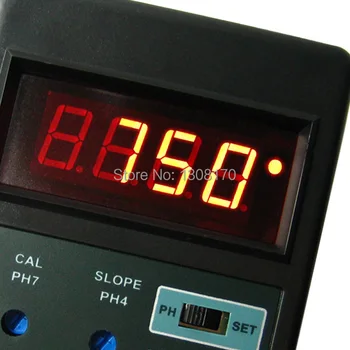 Digital LED Display pH CO2-Controller Meter Akvarium 14.00 PH-Interval + Skiftede Stikket 110V eller 220V + Kalibrering Løsninger