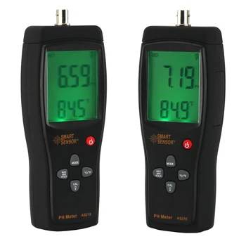 Digital PH-meter Jord ph-Meter PH tester SmartSensor AS218 0.00~14.00 pH Fugt måleinstrument vand surhedsgrad PH meter