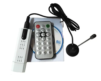 Digital satellit DVB-t2 usb-tv stick-Tuner med Ekstern antenne HD TV-Modtager til DVB-T2/DVB-C/FM/DAB-USB-TV Stick ping