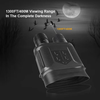 Digitale Night Vision Kikkert til Jagt 7x31 med 2 tommer TFT LCD HD-Infrarød IR Kamera, Videokamera 1300ft/400M Visning af Rækkevidde