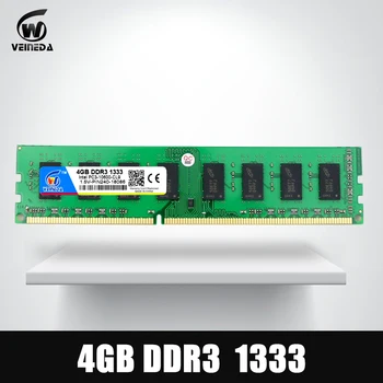 Dimm-Ram 4 gb DDR3 1333Mhz ddr 3 PC3-10600 Hukommelse 240pin for Alle AMD Intel Desktop Garanti Liv