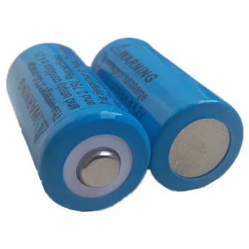 DING LI SHI JIA Nye 6stk 16340 Genopladeligt lithium batteri 1200mAh 3,7 V Li-ion-batteri lommelygte batterier af 3,7 v